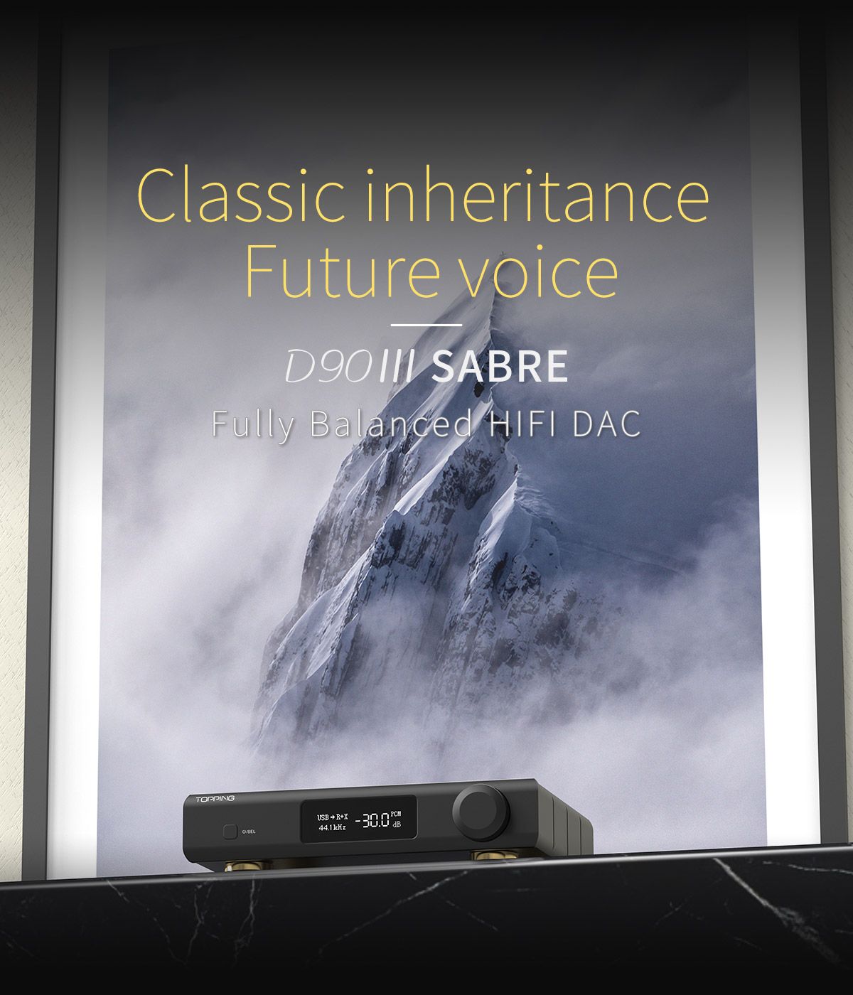 Topping D90 III Sabre | Silber | HL02289.1